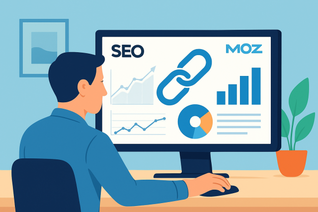 Contextual link building using Moz tools