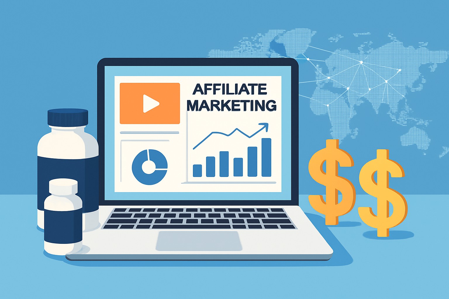 Explore top paying supplements affiliate programs