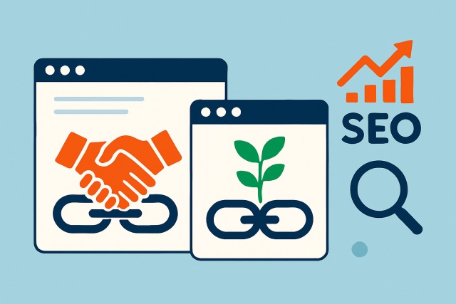 What is reciprocal link in SEO versus natural links?