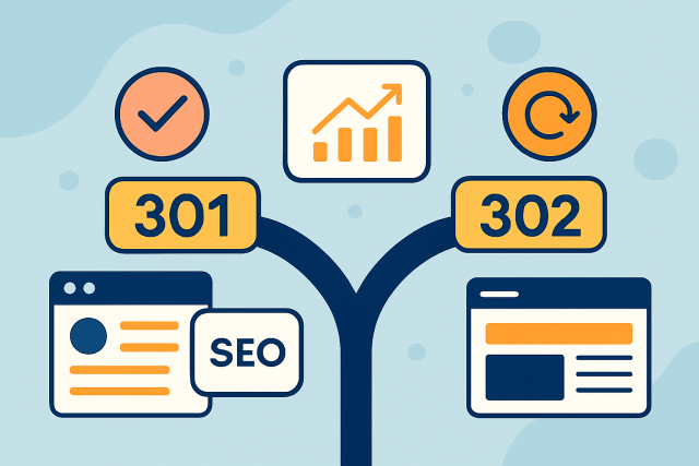 Redirect 301 vs 302 - When to choose each type?