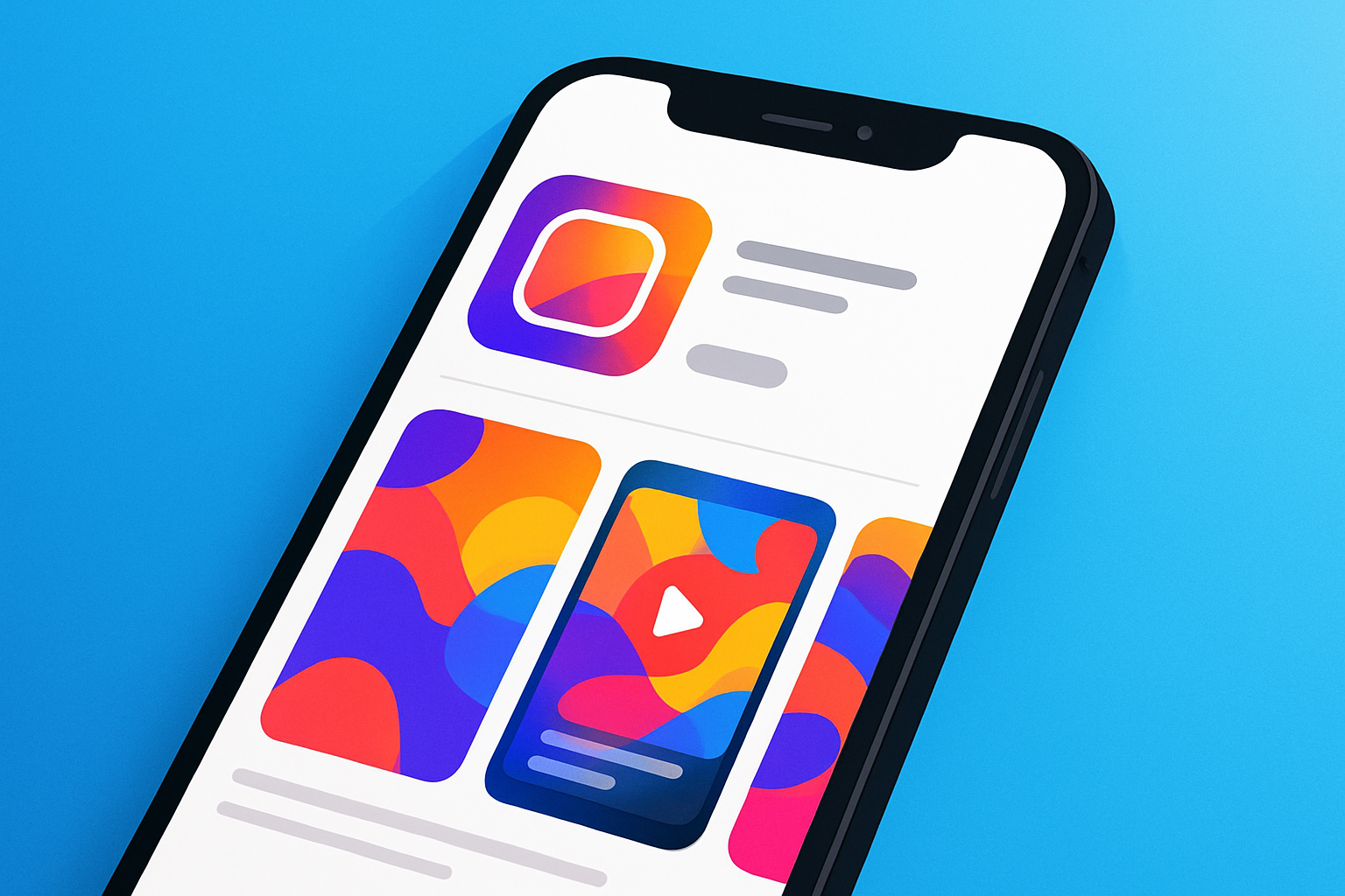 Example of a well-optimized app listing with compelling visual assets that boost user engagement and conversions.