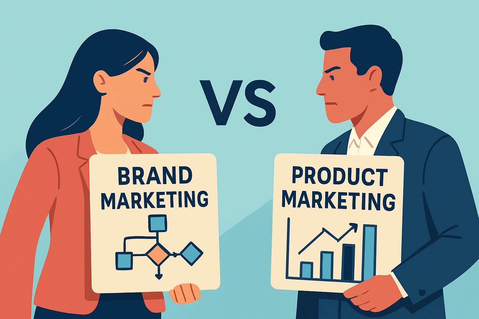 Key differences between Brand vs Product Marketing