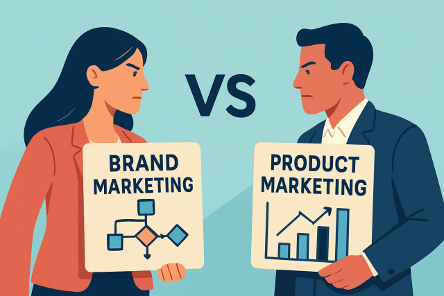 Key differences between Brand vs Product Marketing