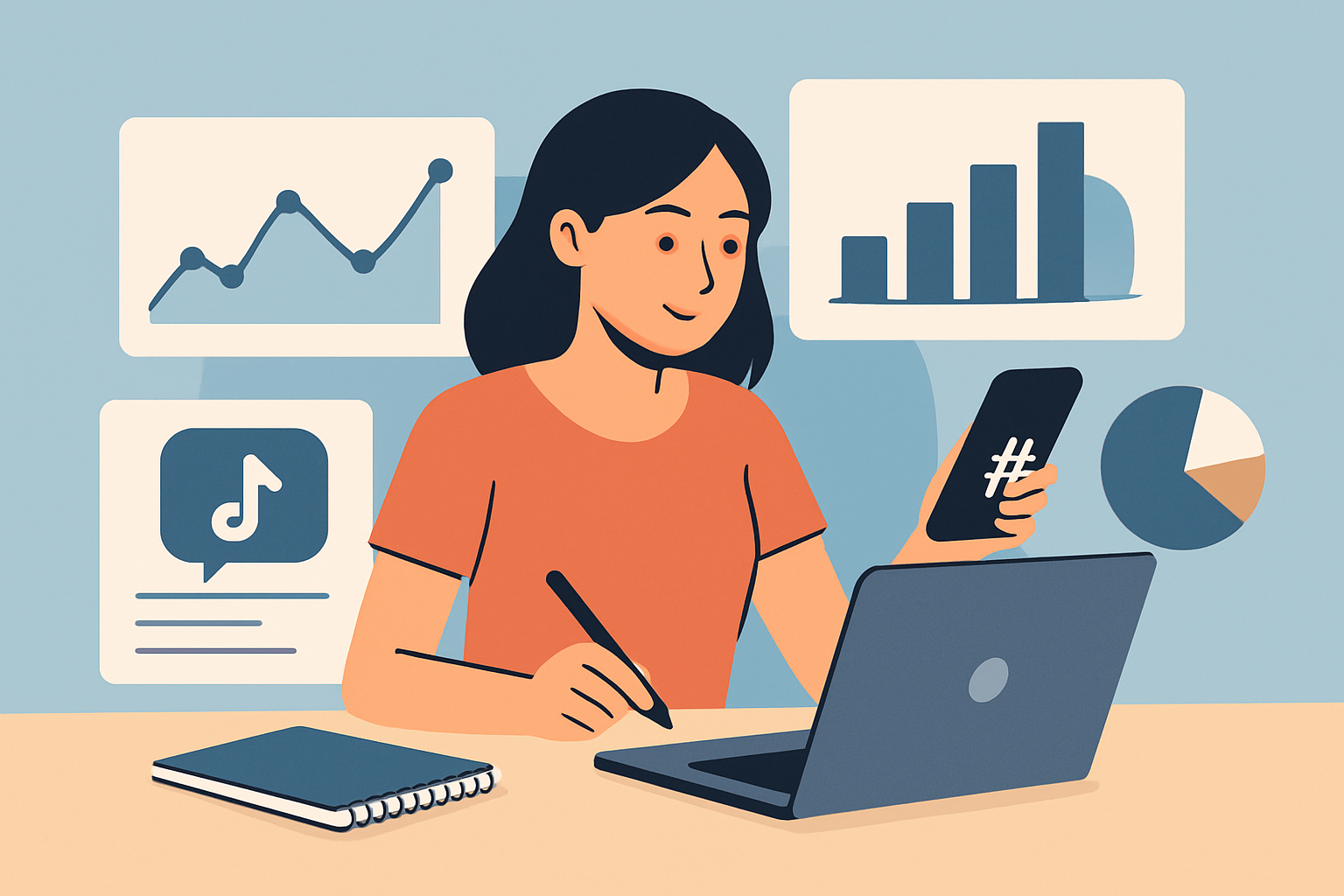 Optimizing TikTok video captions and hashtags strategically to boost SEO and audience reach