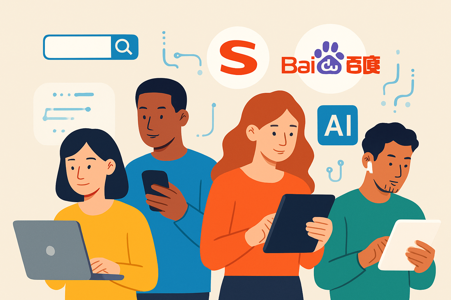What are the Search Engine in China?